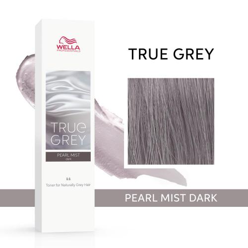 Wella Professionals True Grey Тонер для натуральных седых волос Pearl Mist Dark Фиолетовый серый темный