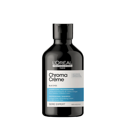 L'Oreal Professionnel Serie Expert Chroma Creme Крем-шампунь нейтрализующий синий 300 мл
