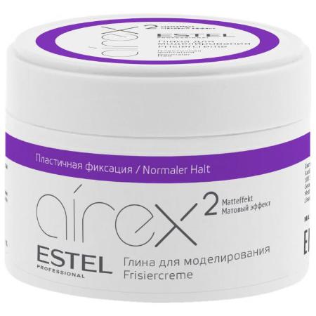 ESTEL Airex Глина для моделирования волос с матовым эффектом пластичной фиксации ESTEL Airex Глина для моделирования волос с матовым эффектом пластичной фиксации