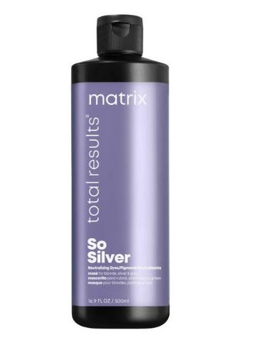 Matrix Total Results So Silver Маска тройного действия для светлых и седых волос Triple Power Mask 500 мл