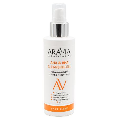 Aravia Laboratories Гель очищающий с AHA и BHA кислотами AHA&BHA Cleansing Gel Aravia Laboratories Гель очищающий с AHA и BHA кислотами AHA&BHA Cleansing Gel