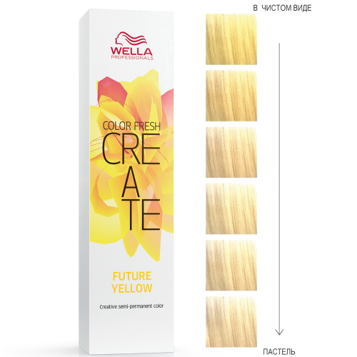 Wella Professionals Color Fresh Create Оттеночная краска для волос Больше чем желтый Future Yellow