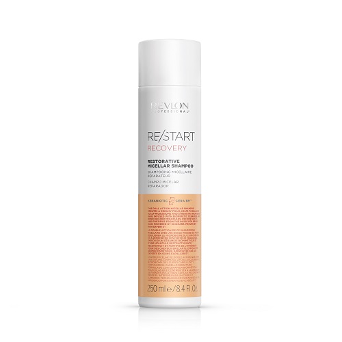 Revlon Professional Restart Recovery Мицеллярный шампунь для поврежденных волос Restorative Micellar Shampoo 250 мл