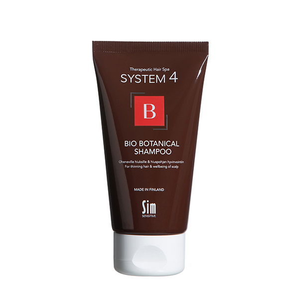 Sim Sensitive System 4 Биоботанический шампунь против выпадения и для стимуляции волос 75 мл