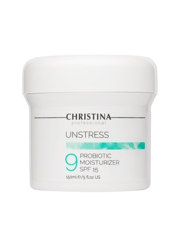 Christina Unstress Увлажняющий крем для лица с пробиотическим действием SPF15 Probiotic Moisturizer 150 мл