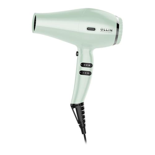 OLLIN Professional Фен для волос профессиональный OL-7202 GREEN 2000-2300W OLLIN Professional Фен для волос профессиональный OL-7202 GREEN 2000-2300W