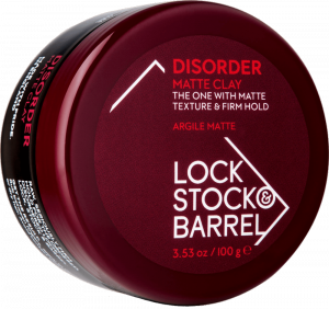 Lock Stock & Barrel Жесткая глина для коротких волос Disorder Matte Clay 100 г