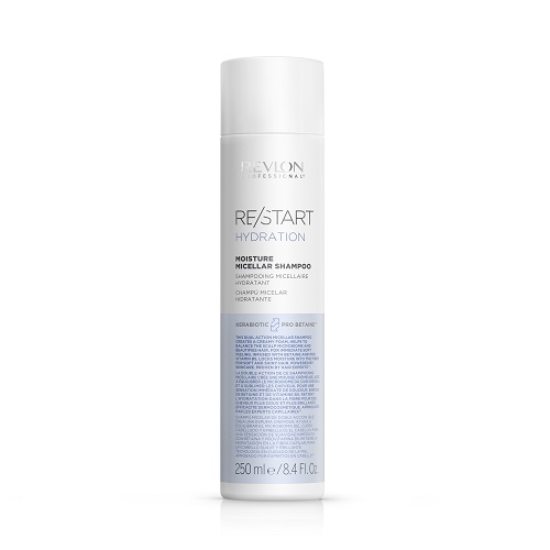 Revlon Professional Restart Hydration Мицеллярный шампунь для нормальных и сухих волос Moisture Micellar Shampoo 250 мл