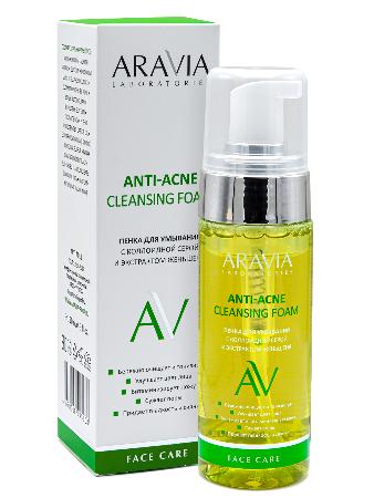 Aravia Laboratories Пенка для умывания с коллоидной серой и экстрактом женьшеня Anti-Acne Cleansing Foam Aravia Laboratories Пенка для умывания с коллоидной серой и экстрактом женьшеня Anti-Acne Cleansing Foam