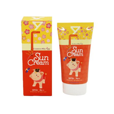 Elizavecca Milky Piggy Солнцезащитный крем для лица Sun Cream SPF50+ PA+++ Elizavecca Milky Piggy Солнцезащитный крем для лица Sun Cream SPF50+ PA+++