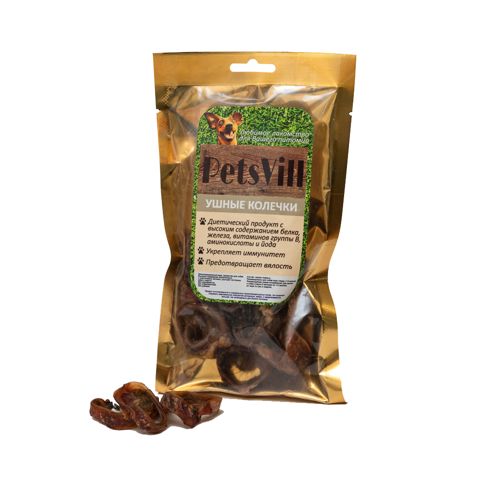 PetsVill Лакомство для собак Ушные колечки PetsVill Лакомство для собак Ушные колечки