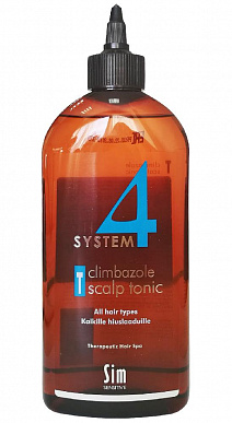Sim Sensitive System 4 Терапевтический тоник T для кожи и стимуляции роста волос 500 мл