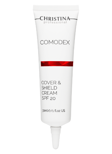 Christina Comodex Защитный крем для лица с тоном SPF20 Cover & Shield Cream 30 мл
