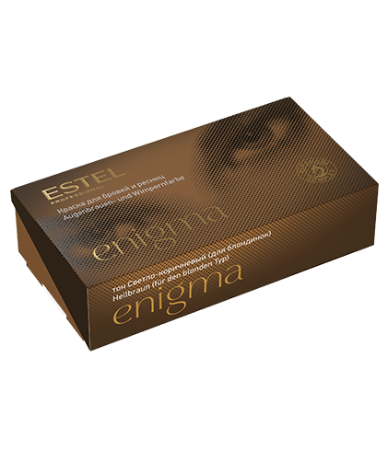 ESTEL ENIGMA Краска для бровей и ресниц Светло-коричневый ESTEL ENIGMA Краска для бровей и ресниц Светло-коричневый