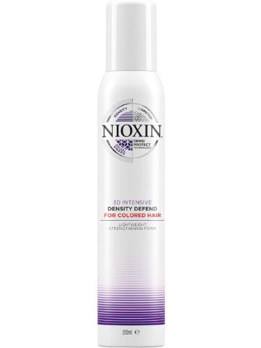 Nioxin 3D Intensive Мусс для защиты цвета и плотности окрашенных волос Density Defend 200 мл