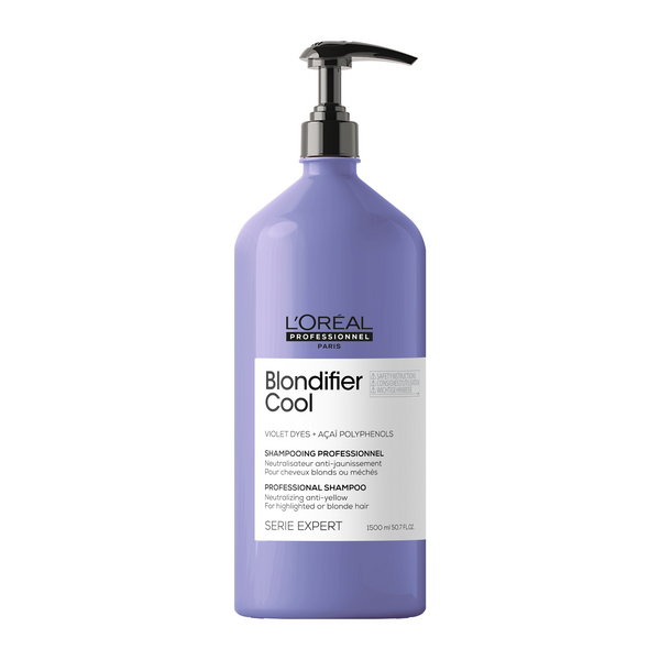 L'Oreal Professionnel Serie Expert Blondifier Cool Шампунь для нейтрализации желтизны холодных оттенков блонд L'Oreal Professionnel Serie Expert Blondifier Cool Шампунь для нейтрализации желтизны холодных оттенков блонд