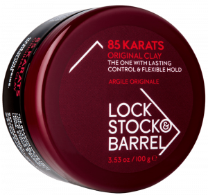 Lock Stock & Barrel Глина для пластичности и текстурирования толстых волос 85 Karats Original Clay 100 г