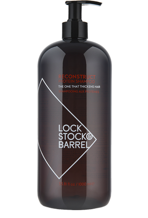 Lock Stock & Barrel Шампунь укрепляющий с протеином для тонких волос Reconstruct Protein Shampoo 1000 мл