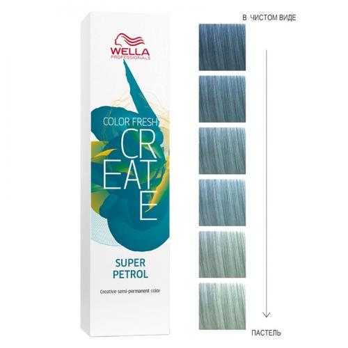 Wella Professionals Color Fresh Create Оттеночная краска для волос Супер петроль Super Petrol
