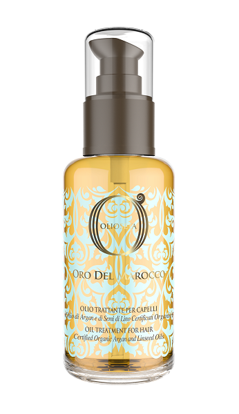 Barex Olioseta Oro del Marocco Масло-уход для волос с маслом арганы и маслом семян льна 100 мл