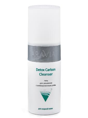 Aravia Professional Гель для умывания с активированным углём для жирной кожи Detox Carbon Cleanser Aravia Professional Гель для умывания с активированным углём для жирной кожи Detox Carbon Cleanser