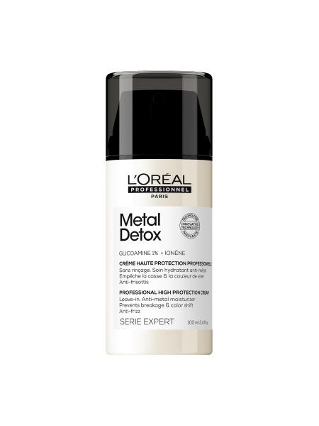 L'Oreal Professionnel Serie Expert Metal Detox Крем двойная защита от УФ-лучей и металлов 100 мл