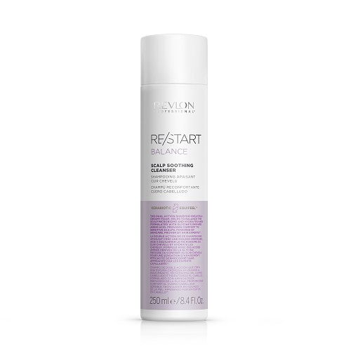 Revlon Professional Restart Balance Мягкий шампунь для чувствительной кожи головы Scalp Soothing Cleanser 250 мл