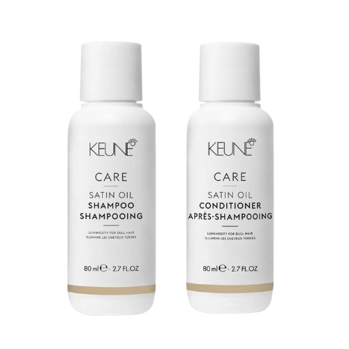 Keune Care Satin Oil Набор для волос Шелковый уход 80+80 мл