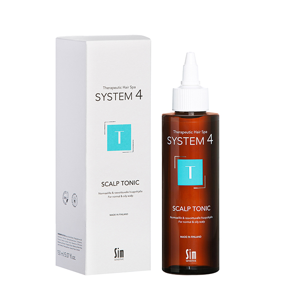 Sim Sensitive System 4 Терапевтический тоник T для улучшения кровообращения кожи головы и роста волос 150 мл
