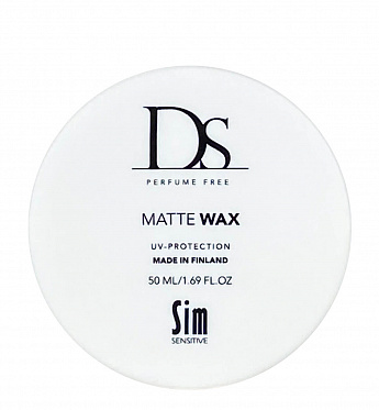 Sim Sensitive Ds Воск для укладки волос подвижной фиксации Matte Wax 50 мл