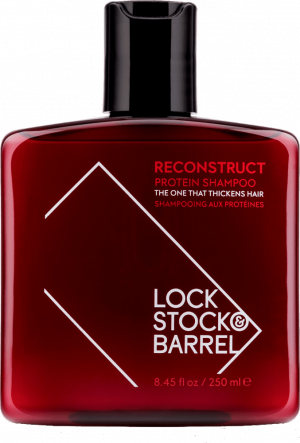 Lock Stock & Barrel Шампунь укрепляющий с протеином для тонких волос Reconstruct Protein Shampoo 250 мл