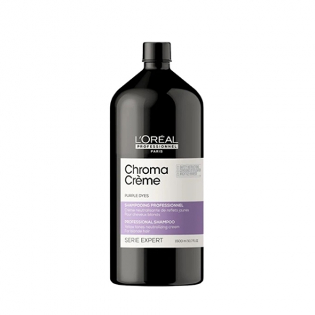 L'Oreal Professionnel Serie Expert Chroma Creme Крем-шампунь нейтрализующий фиолетовый 1500 мл