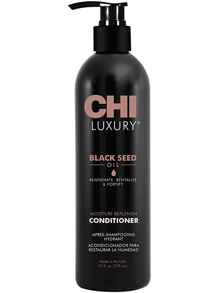 CHI Luxury Увлажняющий кондиционер для волос с маслом семян черного тмина 739 мл