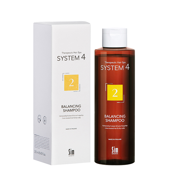 Sim Sensitive System 4 Терапевтический шампунь №2 для сухой кожи головы и поврежденных волос 250 мл