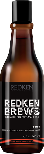 Redken Шампунь, кондиционер и гель для душа Brews 3-in-1 Redken Шампунь, кондиционер и гель для душа Brews 3-in-1