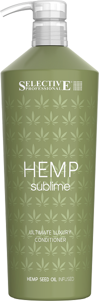 Selective Professional Hemp Sublime Кондиционер увлажняющий для сухих и поврежденных волос 1000 мл