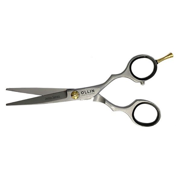 OLLIN Professional Ножницы для стрижки волос JAPAN SERIES японская сталь H100 5,5"
