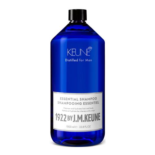 Keune 1922 Care for Men Универсальный шампунь для волос и тела Essential Shampoo 1000 мл