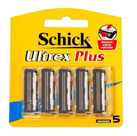 Schick ULTREX Plus Сменные Кассеты для бритвы 5 шт Schick ULTREX Plus Сменные Кассеты для бритвы 5 шт