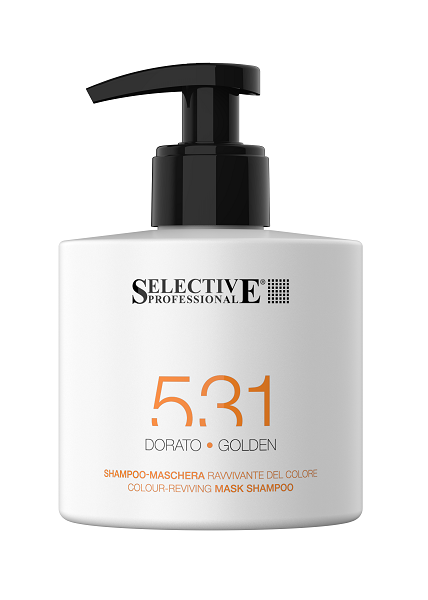Selective Professional 531 Шампунь-маска для возобновления цвета волос Золотистый 275 мл