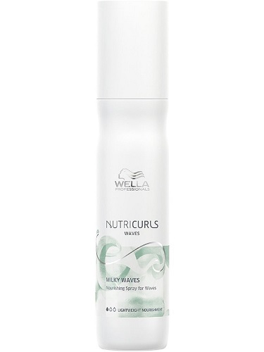 Wella Professionals Nutricurls Молочко-спрей несмываемое для создания локонов Milky Waves 150 мл Wella Professionals Nutricurls Молочко-спрей несмываемое для создания локонов Milky Waves 150 мл