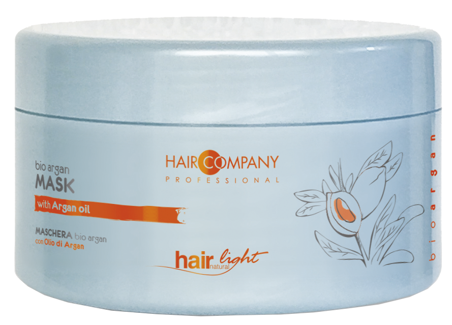Hair Company Hair Light Bio Argan Маска для волос с био маслом Арганы 500 мл