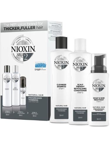 Nioxin System 2 Набор Система 2 для натуральных истонченных волос XXL Kit 300+300+100 мл