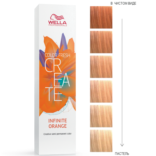Wella Professionals Color Fresh Create Оттеночная краска для волос Бесконечный оранжевый Infinite Orange