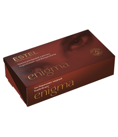 ESTEL ENIGMA Краска для бровей и ресниц Коричнево-медный ESTEL ENIGMA Краска для бровей и ресниц Коричнево-медный